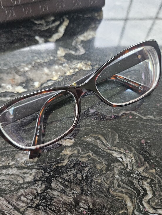 Gucci Brown Tortoise Shell Cat-Eye Eyewear No. 3639 OXB main image 7